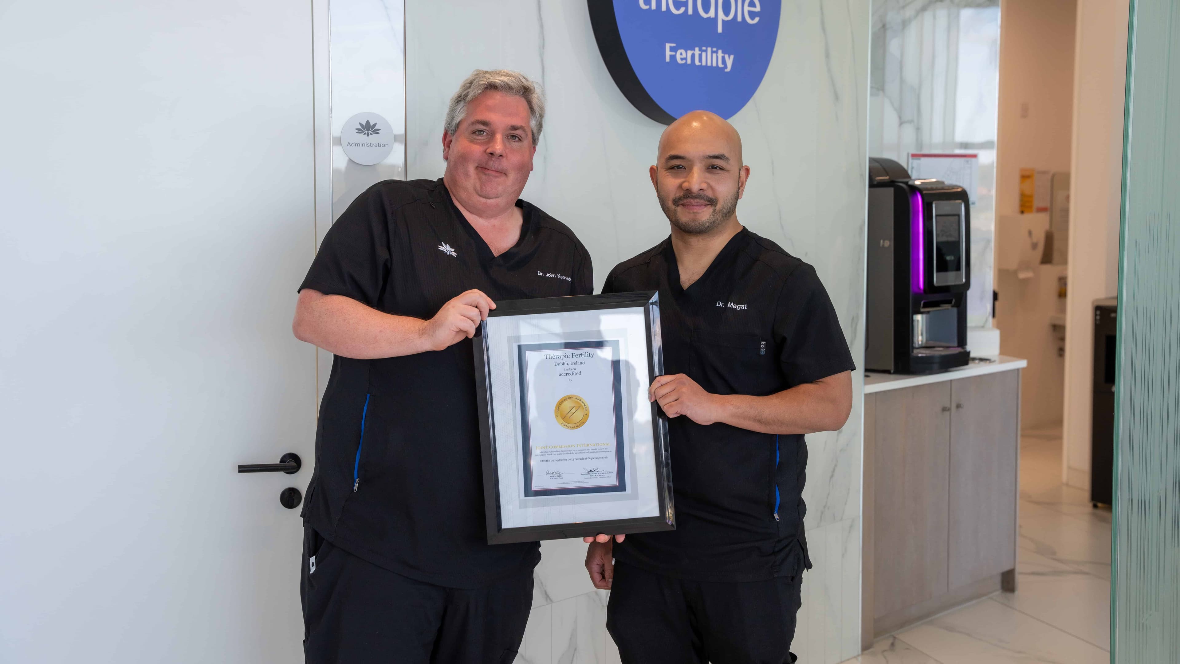 Thérapie Fertility achieves The Gold Seal of Approval® from The Joint Commission International (JCI).